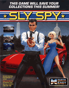 Sly Spy (US revision 4) Arcade Game Cover